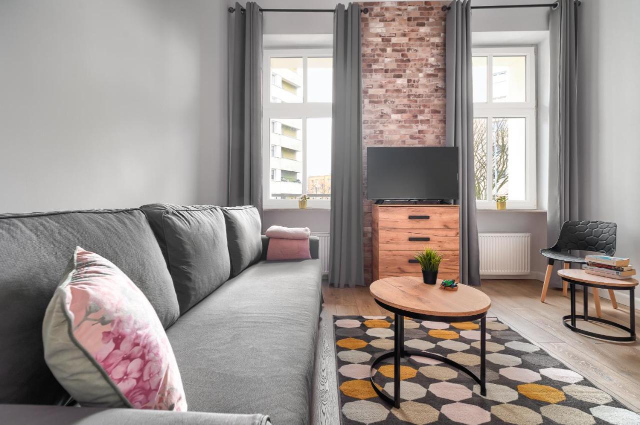 Margi Eos Apartament Large & Balcony Leilighet Szczecin Eksteriør bilde