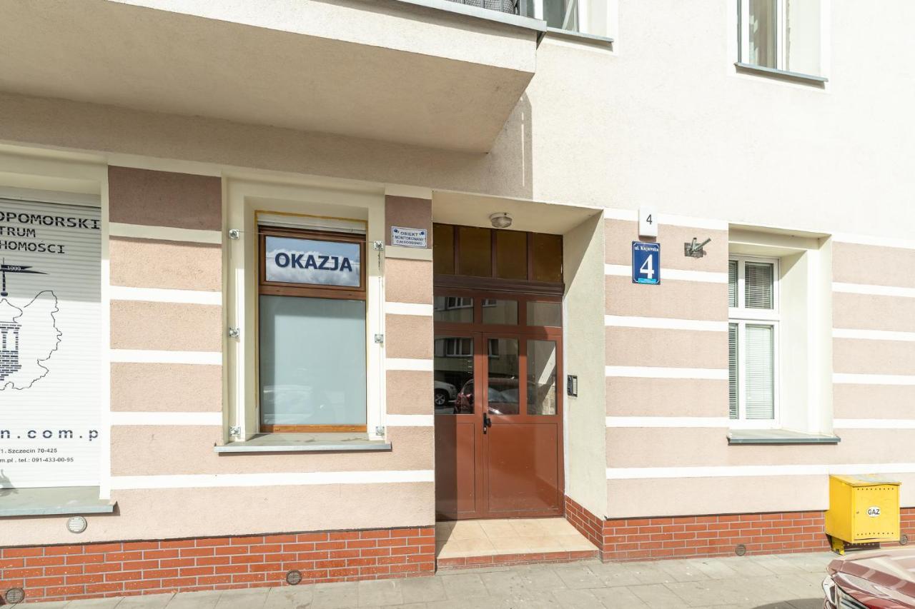Margi Eos Apartament Large & Balcony Leilighet Szczecin Eksteriør bilde