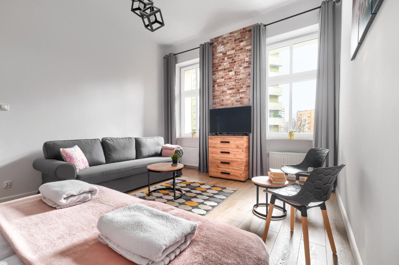 Margi Eos Apartament Large & Balcony Leilighet Szczecin Eksteriør bilde