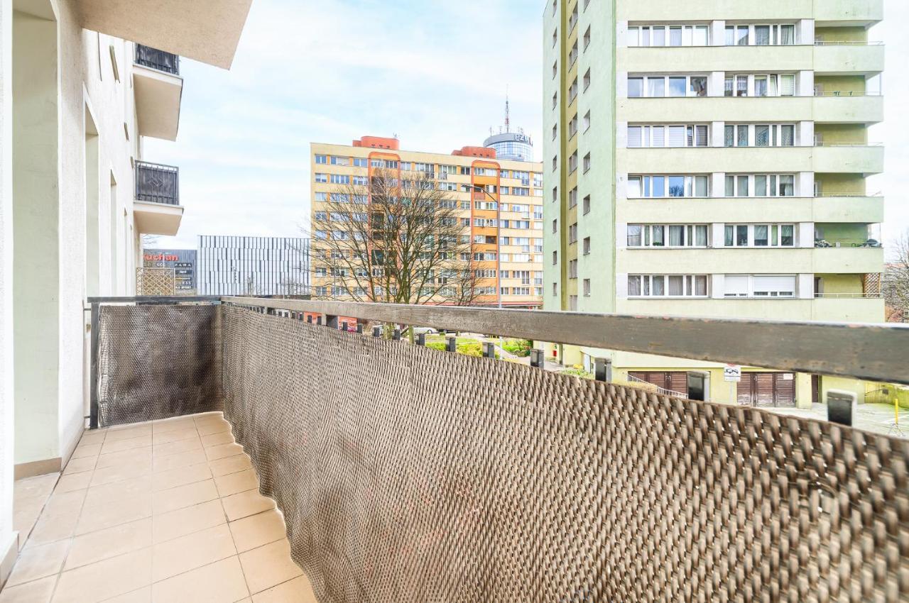 Margi Eos Apartament Large & Balcony Leilighet Szczecin Eksteriør bilde